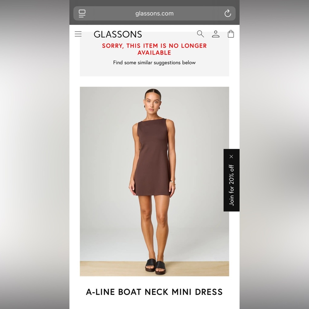 Elegant Brown Sleeveless Dress